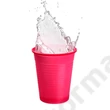 Műanyag pohár, 2dl, színes- magenta