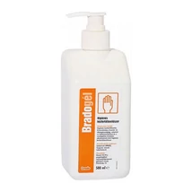 Bradogél higiéniás, pumpás kézfertőtlenítő gél 500 ml Bradogél higiéniás, pumpás kézfertőtlenítő gél 500 ml