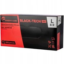 Essenti Care Black-Tech Pro Nitril 3x100db(fekete)  XL méretben