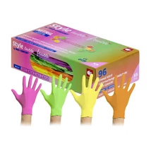 Tutti-Frutti Nitril kesztyű,XS,S,M,L méretben 