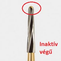 152-016 Inaktív végű, endo karbid fúró 1db