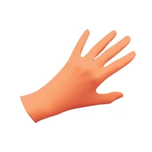 Nitril kesztyű, narancs, 100 db Nitril kesztyű, narancs, 100 db