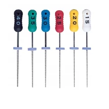 Endo H-File, NITI, 6 db- Headstrom reszelő 15-40 (25mm)