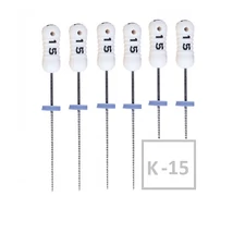 Endo K-File , NITI, 6 db-  Kerr- tű 15 (21mm)