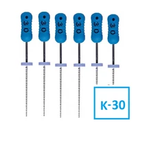 Endo K-File , NITI, 6 db-  Kerr- tű 30 (21mm)