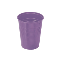 Műanyag pohár, 2dl, színes- lila
