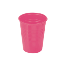 Műanyag pohár, 2dl, színes- magenta