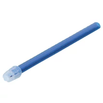 Nyálszívó, 15 cm, rugalmas, levehető kupakkal, sötétkék