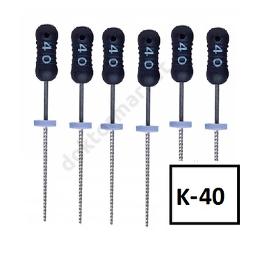 Endo K-File , NITI, 6 db-  Kerr- tű 40(25mm)