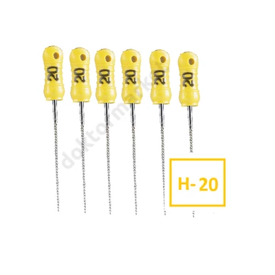 Endo H-File , NITI, 6 db-  Headstrom reszelő 50 (31mm)
