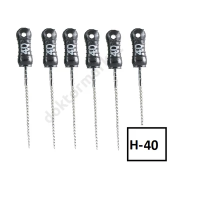 Endo H-File , NITI, 6 db-  Headstrom reszelő 40  (31mm)