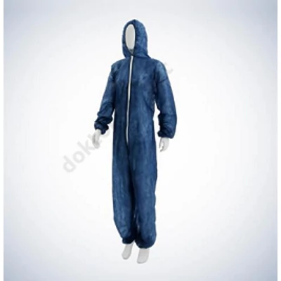 FOGORVOSOKNAK! Orvosi kapucnis overall- sötétkék -M, L, XL méretben választható