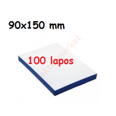 Keverőblokk 90x150 mm 100 lapos MB
