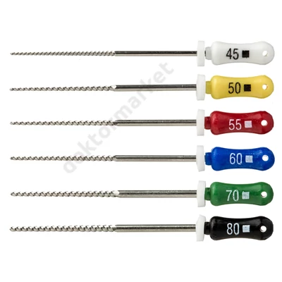 Endo K-File , NITI, 6 db-  Kerr- tű-45-80 (31mm)